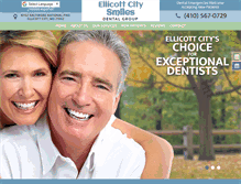 Tablet Screenshot of ellicottcitysmiles.com